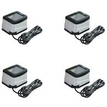 4X XT2001B USB / RS232 Barcode Leser Tragbare Mobile Zahlung Box 1D / 2D Code Multifunktion QR Lesegerät Barcode Scanner