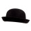 2X Chapeau Melon Noir Unisexe de La Mode 2