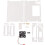 2X for Jetson  B01 A02 2GB Acrylic Case Development Board Universal Protective Shell with Cooling Fan 2