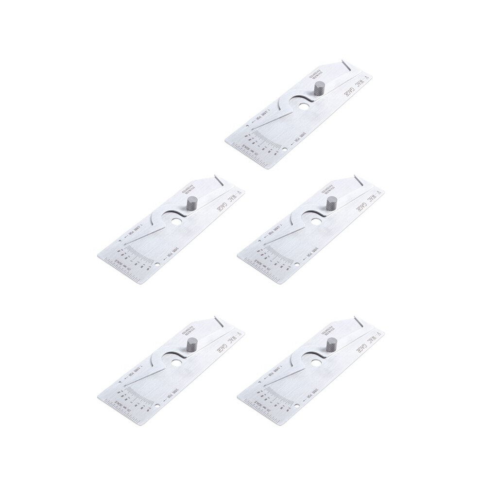 5X V-Wac Biting Welding Gauge Welding Inspect Metric Single Weld Gage 6033221733765