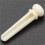 60Pcs Real Bone Material Acoustic Guitar Bridge Pins with Pearl Shell Dot 6