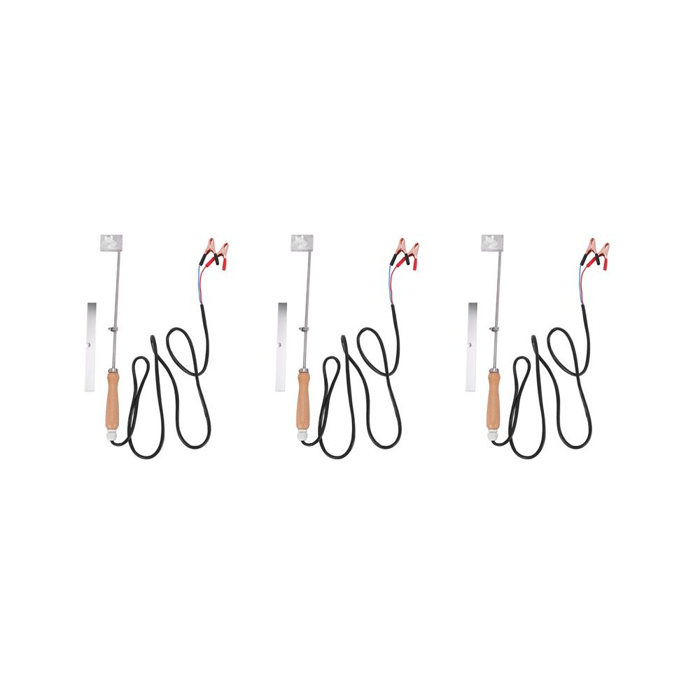 3 Set New Bee Vaporizer 12V Bee Evaporator Oxalic Acid Vaporiser Varroa Treatment Beekeeping