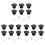 18 Pcs Refillable Reusable Espresso Capsule for  Coffee Machine Reusable Capsule Refill Empty Capsule 1