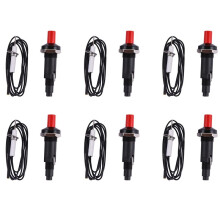 6X Accensione Piezoelettrica Con Cavo 1000mm Lungo Accendini da Cucina per Stufe A Gas