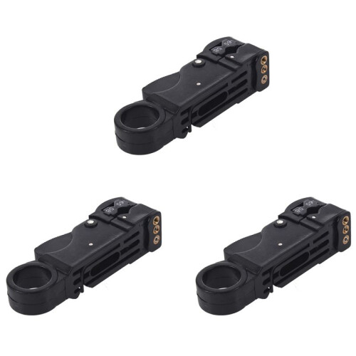 3X Coax Cable Stripper 3-Blade for RG58/59/62/3C/4C Cables