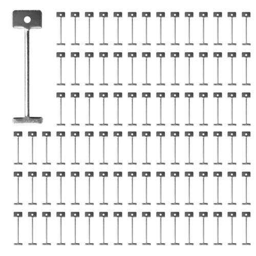 1000Pcs Tile Leveling System for Tile Laying Reusable Steel Needles Flooring Replaceable Pin Tiling Construction Tools