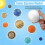 2X Solar System Project Kit, PlanetModel Crafts 14 Mixed Sized Polystyrene Spheres Balls for School Science Projects 6