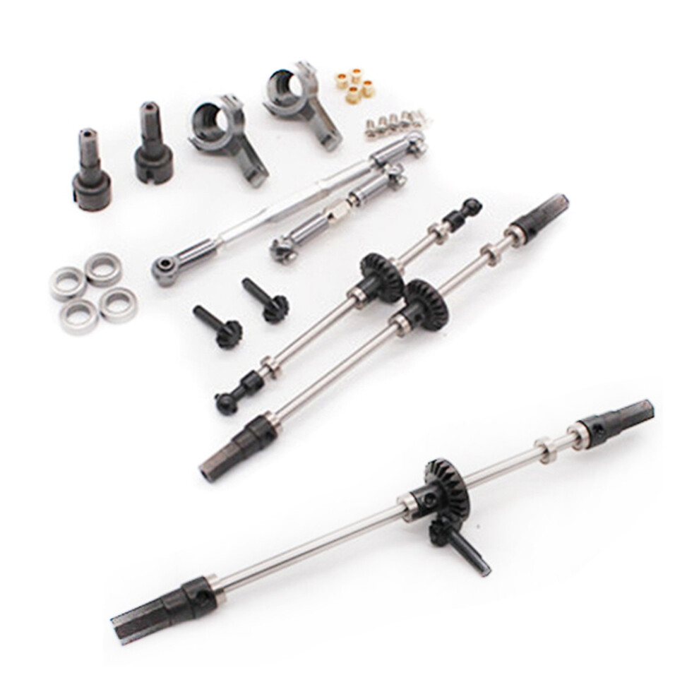 Metal Gear Bridge Axle For Wpl B1 B-1 B14 B-14 B24 B-24 C14 C-14 C24 C-24 Front+Rear & Rear 6033274660445