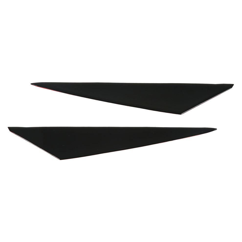 2Pcs Headlight Eyebrow Replacement For X1 E84 2009-2014 Black 4651372982959