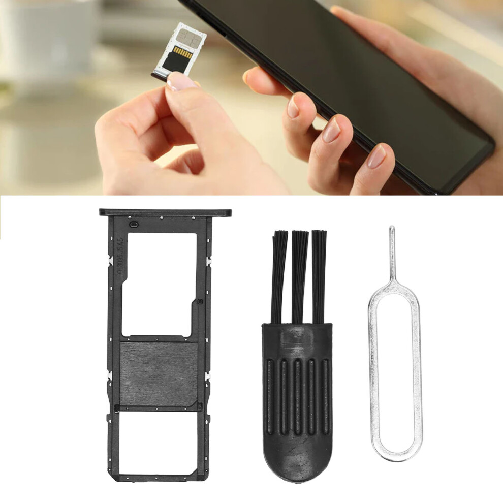 Durable Plastic Sim Card Tray For Galaxy A02s A025u, Precise Fit 9351374510420