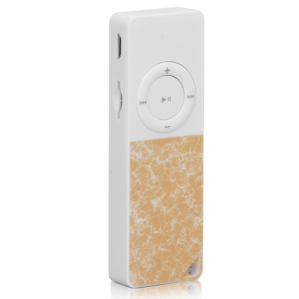 Slim Classic Mp3 Player 64Gb Support Hifi Lossless Music Yellow 5031375354592