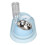 Bebedouro automático para cães e gatos, conjunto com duas tigelas de aço inoxidável e base antiderrapante, design com base elevada. 8