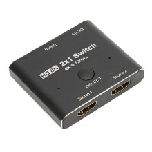 Aluminiumlegierung 2-Wege 8K HDMI-Schalter 48 Gbps für Xbox PS5