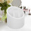 Weiße 360 drehbare Stiftablage mit 7 Fächern, selbstklebend, 12,5x13cm 8