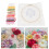 Blumenstickerei-Starter-Set, verstellbare 10