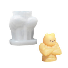 Moule polyvalent en forme d'ours pour créer des bougies et des-S