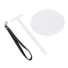 360 Rotation Wrist Yarn Holder with Acrylic & Rubber Strap for Travel