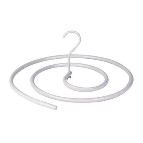 Home Balcony Quilt Drying Tool - Round Spiral Hanger with 360 Rotating Design 1