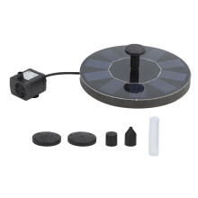 Outdoor Garden Solar Decor, Solar Powered Fountain Pump For Bird Bath, Multi-Mode Nozzle Solar Fountain, Compact & Automatic Floating Landscape