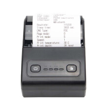 58mm Termisk Kvittoskrivare USB + Bluetooth - Portabel POS-utskriftslösning Black
