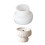 Oval Shaped Silicone Tray Mold Plaster Tableware-Candle cup 1