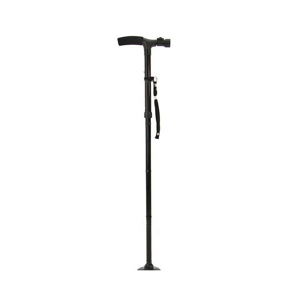Adjustable Folding Cane Aluminum Alloy Height & LED Light Features