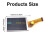 K32C Replacement LCD Screen For PL60 L310W M310W Cameras With Backlight LCD 6