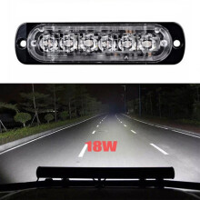 1Pcs Car LED Bar Work light 12W Offroad Work Light 12V Auto Light Fog Lamp Off Road 6 LED Tractor Spotlight For Car Boat Truck
