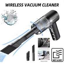 Portable Car vacuum cleaner Wireless Vacuum Cleaner 90W vacuum cleaner car powerful For auto dry and Wet cleaning 2 in 1 use