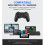 K32C Wireless Bluetooth-compatible Game Controller Joystick 6-axis Gyroscope Asymmet 2
