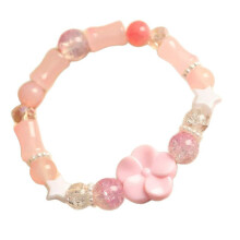 Elegante armband met Dopamine-bloemontwerp, gemaakt-Geschenkdoos