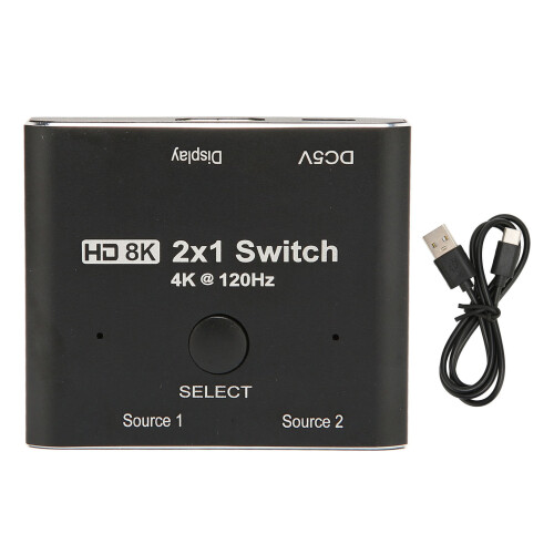 Διακόπτης HDMI Plug and Play που υποστηρίζει γρήγορη μεταφορά καρέ και αυτόματη εναλλαγή