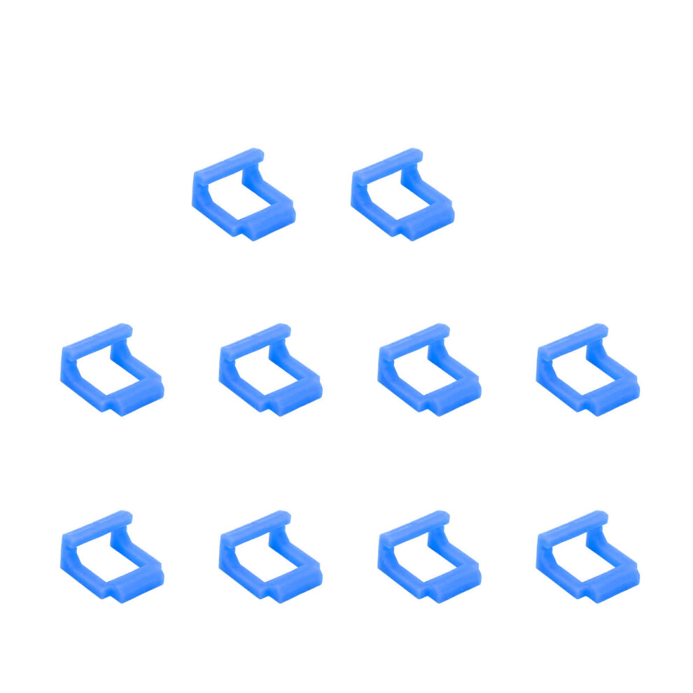 10Pcs Pcie To Usb3.0 Riser Clips: Secure Fastening & Easy Install Blue 8411374953632