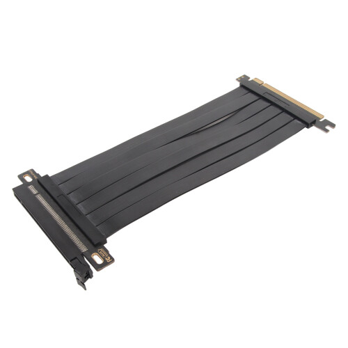 Εύκαμπτο καλώδιο ανύψωσης PCIe X16 180 μοιρών υψηλής θωράκισης, λεπτό πτυσσόμενο 2