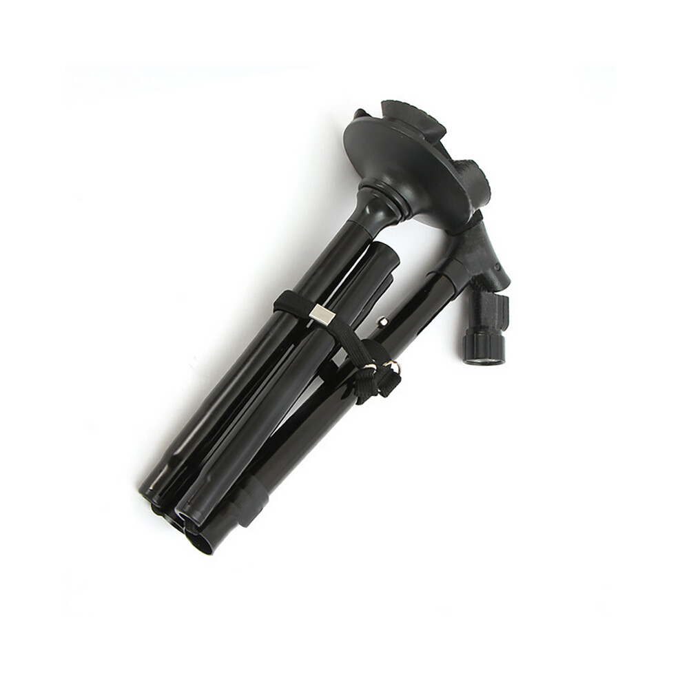 Adjustable Folding Cane Aluminum Alloy Height & LED Light Features
