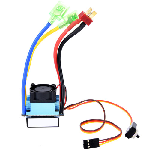 High-Performance Electronic Speed Controller For 1/10 Scale Rc Vehicles, Incorporating Three Drive Model And Waterproof Features 2