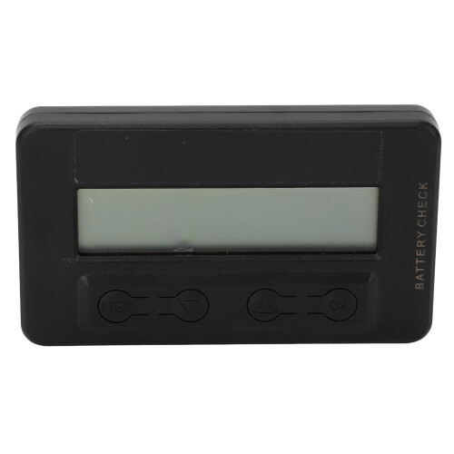 LCD Display Programing Card, Digital Battery Capacity Tester For Running Model, Motor Direction Adjustments, Low Voltage Protection, Speed Controller