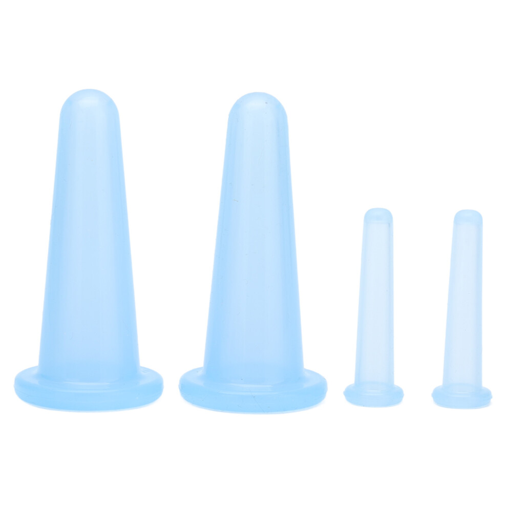 Silicone Face Cupping Set for Facial and Body Therapy, Vacuum Suction Massage Cups for Improved Circulation and Muscle Relaxation, Anti Cellulite