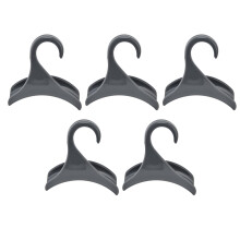 Eleganter und stilvoller Taschenaufhänger aus Acryl mit 12,7 cm breitem Tragegurt, sanft abgerundete Form verhindert Kratzer, robustes Material