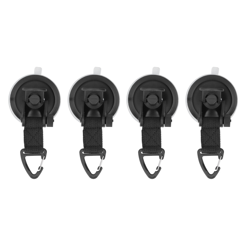 Heavy-Duty Suction Cups, Camping Tarp Anchor, Vacuum Suction Cup Hooks For Outdoor Use On Smooth Surfaces, Reusable Outdoor Anchors Ideal For Travel 9173940804135