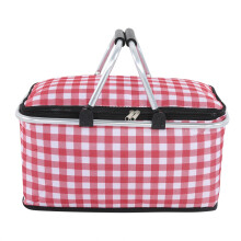 Compact & Durable, Insulated Picnic Basket With Leak-Proof Lining, Outdoor Activity Cooler For Your Next Adventure, Portable Picnic Storage For