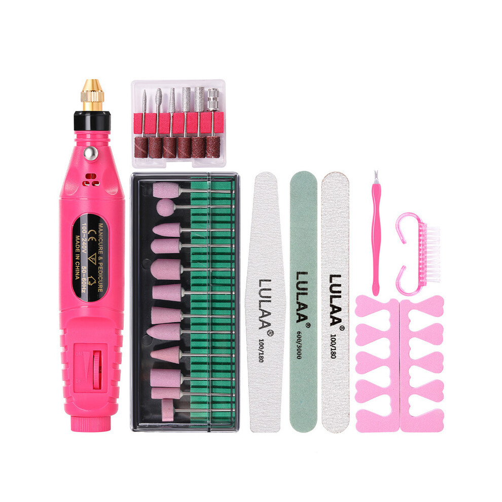 Manicure Pedicure Tools, Acrylic Nail Grinder With Low Heat And Low Noise, Ideal For Salon Or Home Use For Halloween Parties For Nightclubs
