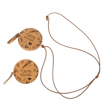 2 Pcs Soft Wood Tape Measure 1.5m (60 Inch) Retractable for Sewing & Body Parts
