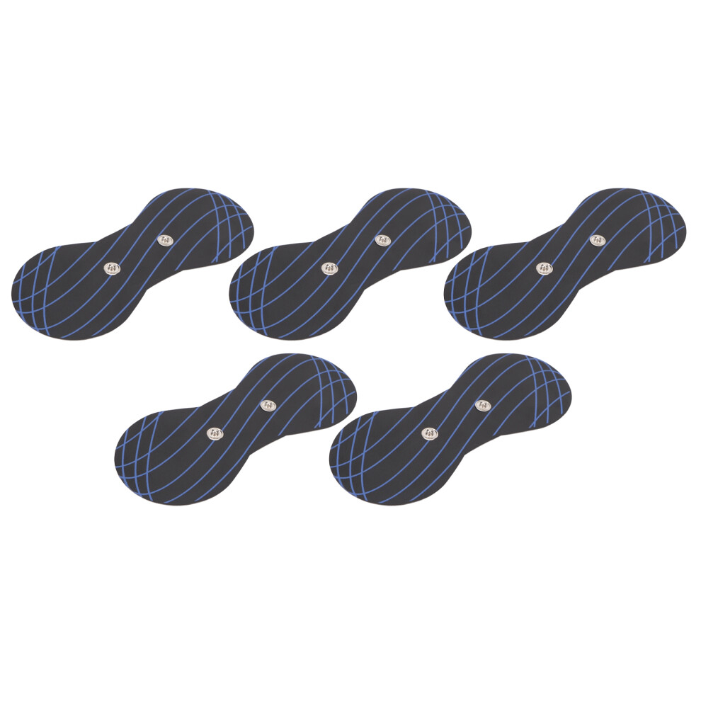 5pcs Self-Adhesive Cervical Neck Massage Patches, PU, 15x6.4cm