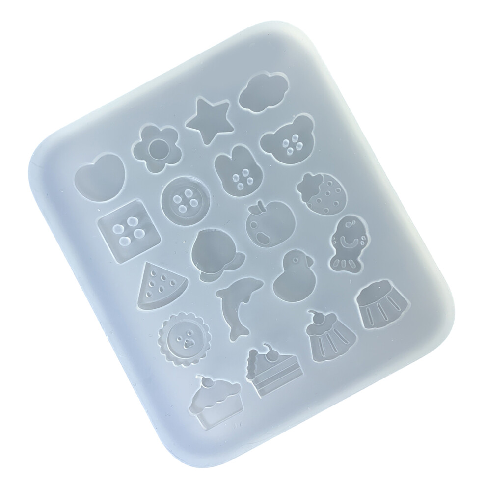 Multipurpose Sturdy Silicone Mould For Crafting Unique Button-L 7732000637490