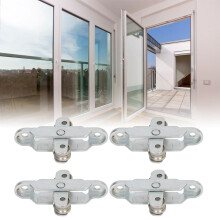 4Pcs Stainless Steel Sliding Door Wheel Rollers, 16mm Diameter