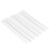 Binding Rings 30 Holes 22mm Inner Diameter White Wear Resistant Plastic 10 Pack 1
