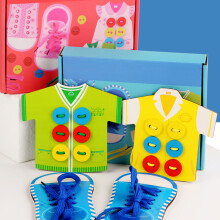Giochi di infilatura in legno per bambini, kit di giochi con fili per migliorare la motricità fine