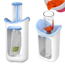 Baby Squeeze Station Frullatore di puree di frutta, Blu, 30 x 11 x 8cm