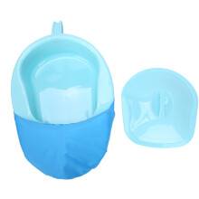 Thick PP Bedpan for Elderly & Bedridden Patients with Lid, Heat Resistant